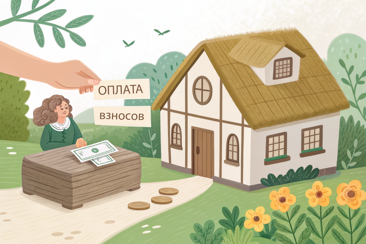 Напоминание об оплате взносов ОНТ «Малые Дубки»