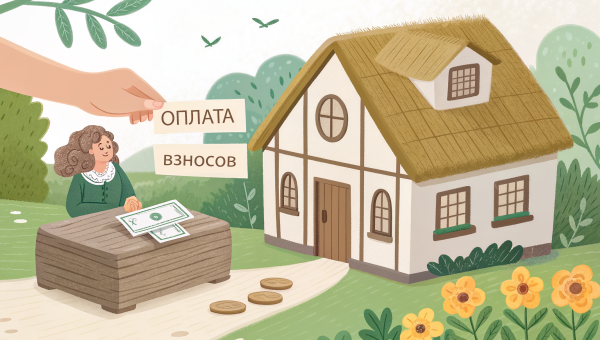 Напоминание об оплате взносов ОНТ «Малые Дубки»